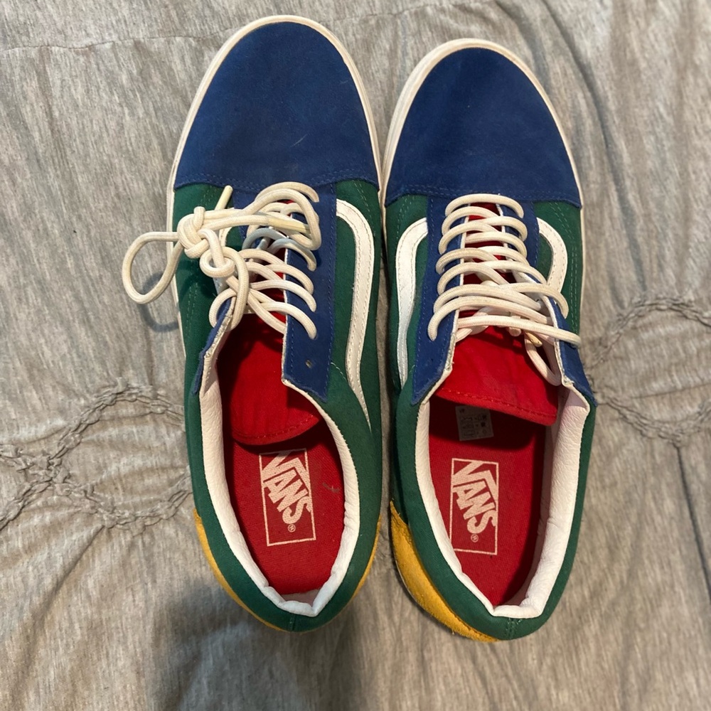 Mens sz 13 Vans- multicolor- really good condition